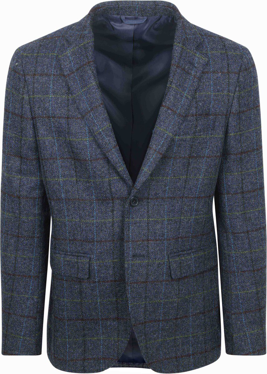 Steppin' Out Colbert Wol Donkerblauw (navy) - Maat 52 - Heren blazer