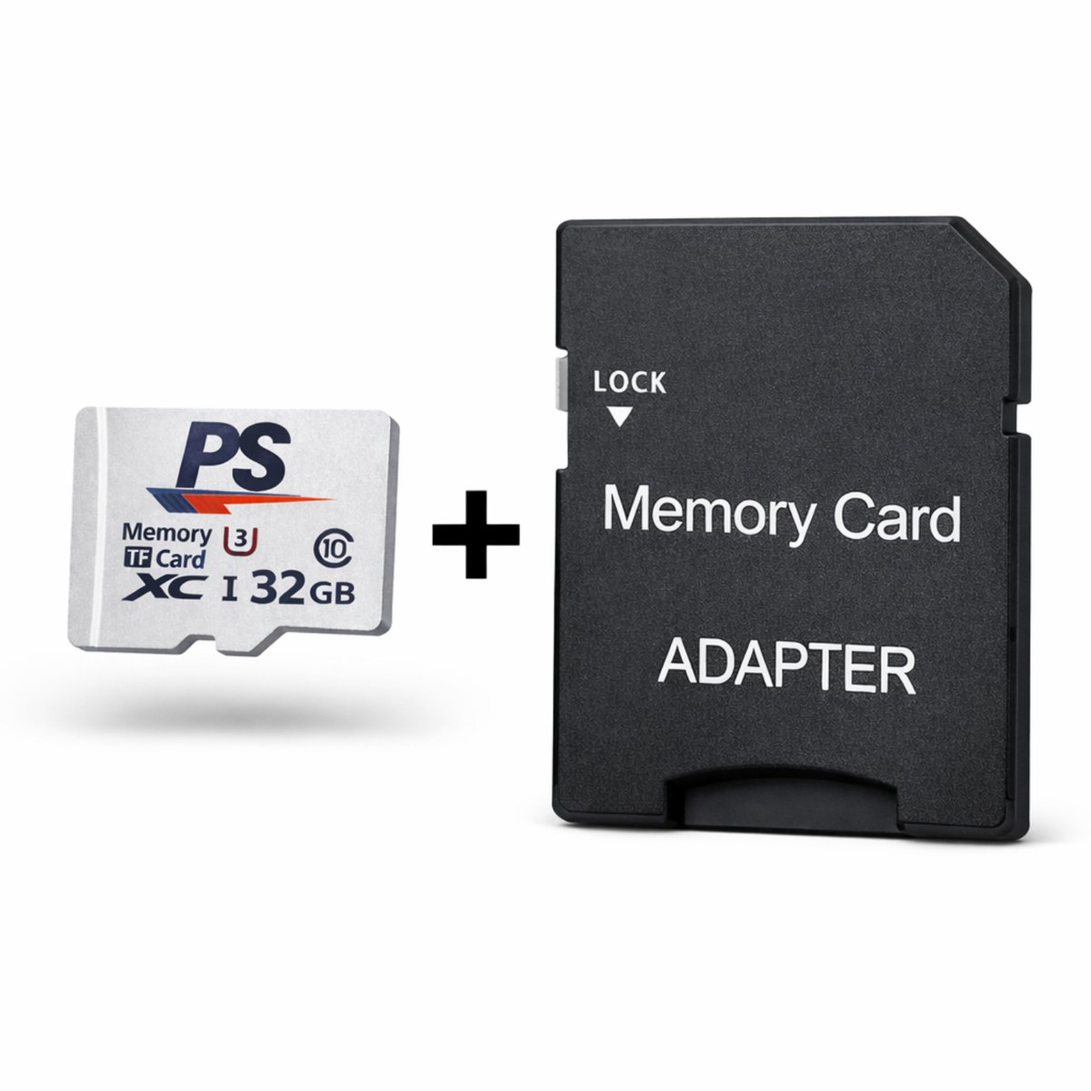 Perfect Speed Micro SD Kaart 32 GB - U3 - Class 10 - Inclusief SD Adapter