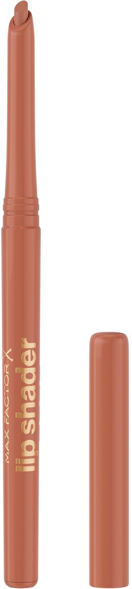 Max Factor 2000 Calorie Lip Shader, 010 Nude Lines, Twist-up Lip Pencil, vlekt niet, gemakkelijk aan te brengen, langhoudend, 5 g