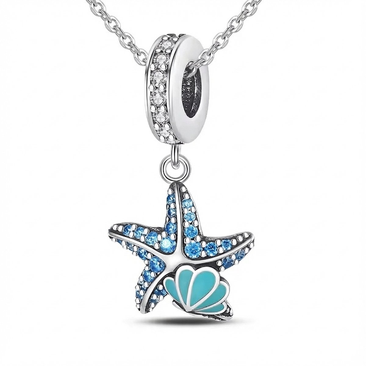 Ketting zeester - schelp - meisje - meiden