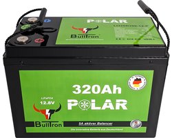 BullTron 320Ah LiFePO4 12.8V Polar Accu met Bluetooth BMS