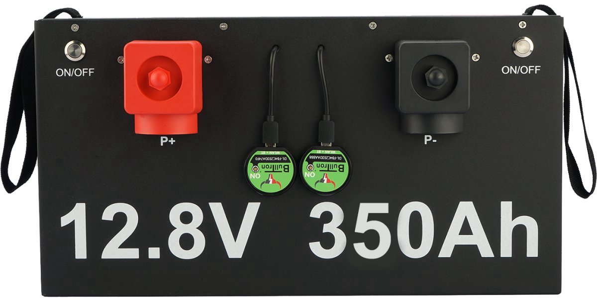 BullTron Polar – Lithium Camper accu – 12,8V 350Ah LiFePO4 – Bluetooth BMS – AGM vervanger