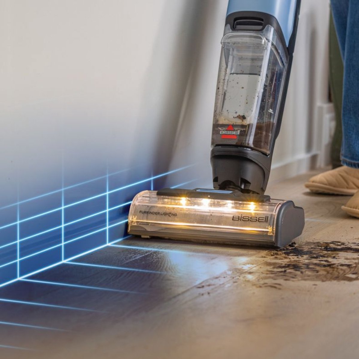 BISSELL CrossWave EgeFind Select Draadloze Stofzuiger Nat & - afbeelding 3