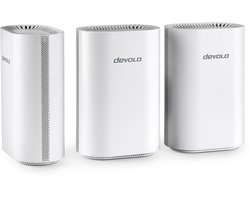 devolo WiFi 7 Mesh BE6500 3-Pack - wifi‑mesh­-systeem - tot 6.500 Mbps