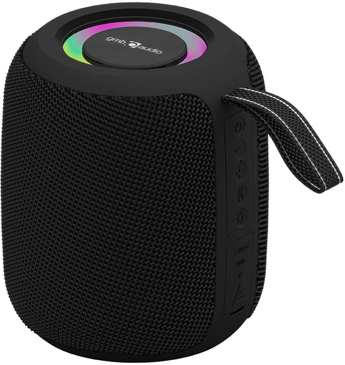 GMB-Audio Bluetooth Speaker LED Zwart Draadloos