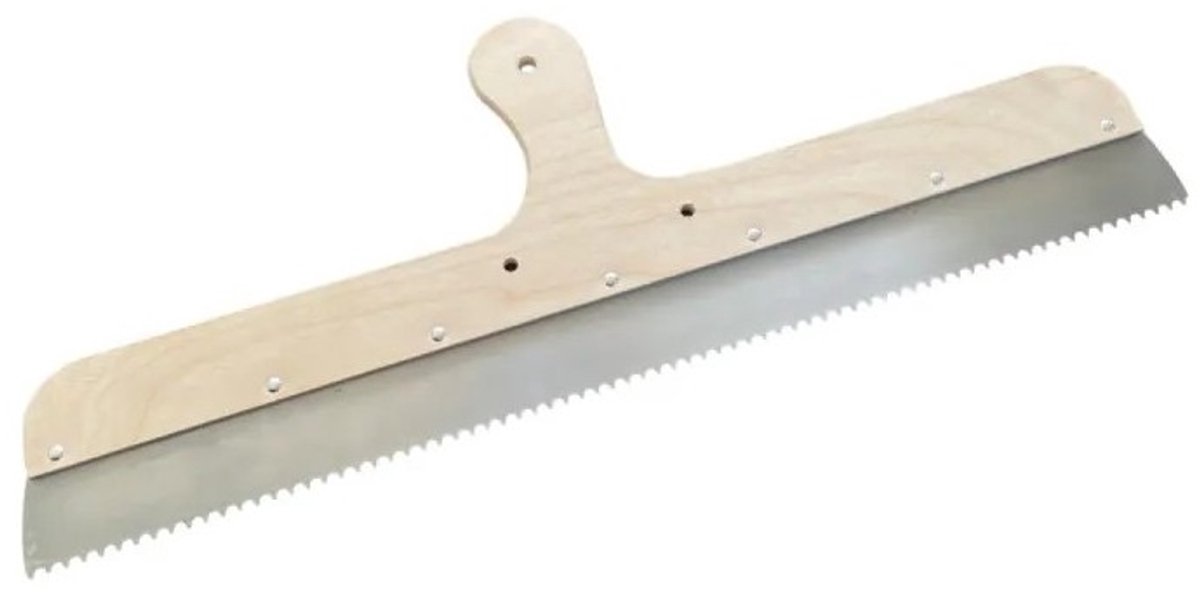 Egaliseerrakel Hout – RVS Blad – Vertanding R3 (Ronde Vertanding) – 60cm