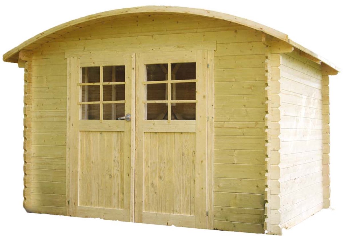 Bol.com Solid tuinhuis 'Dainville' geïmpregneerd hout 5,88 m² aanbieding