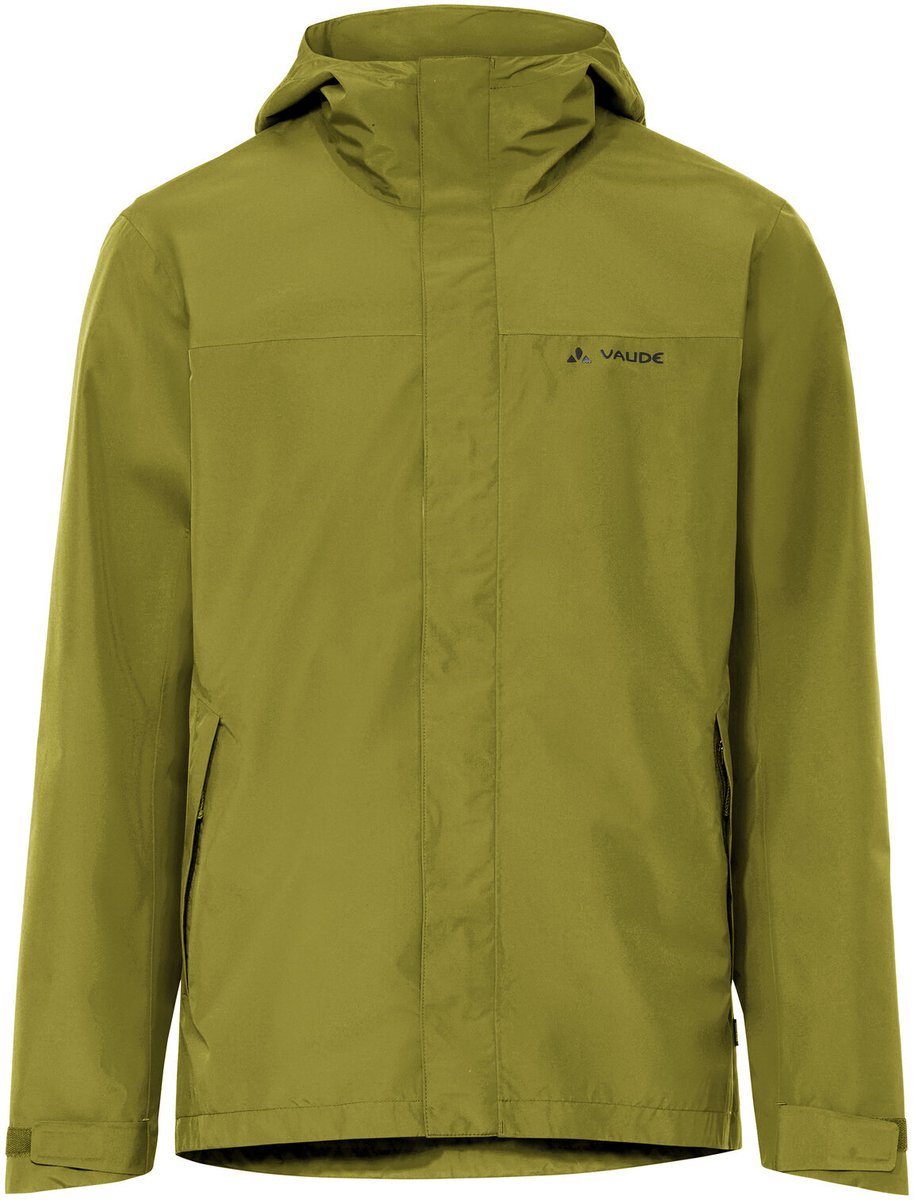 VAUDE Strathcona-jas, hardshelljas, herensportjasjes voor buiten, waterdicht, winddicht, hardshell, capuchon, regular pasvorm