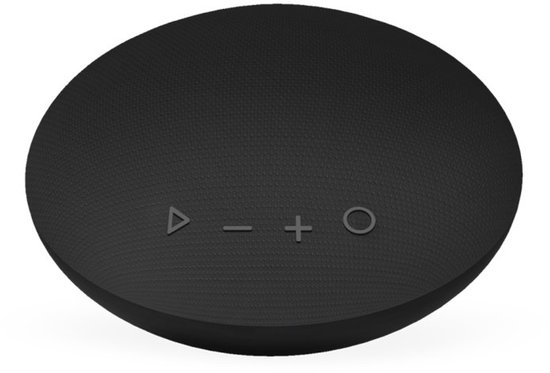 Bluetooth speaker Maestro HOOP draagbaar lichtgewicht grijs, helder geluid, 10-15m bereik, 3-5 uur batterij
