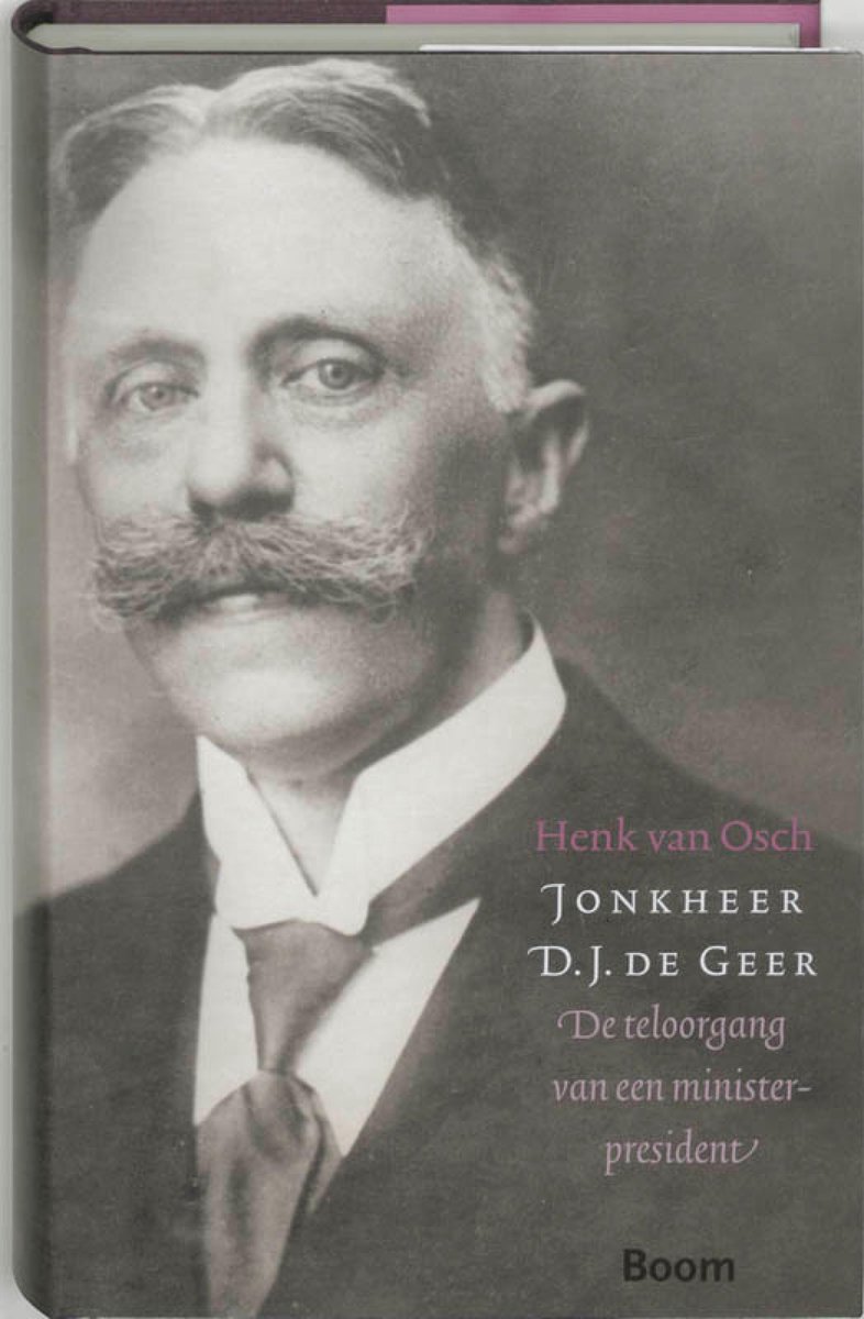 Omslag van Jonkheer D.J. de Geer