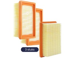 Tops Filterset 3x voor Kärcher WD4, WD5, WD6, MV4, MV5, MV6 – Vervangt 2.863-005.0 (KFI 4410)