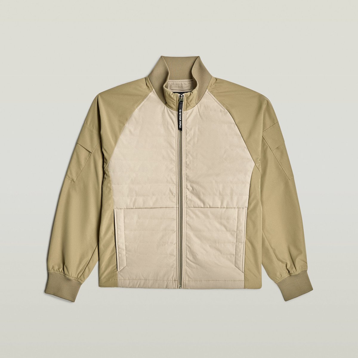 G-Star Track overshirt Heren Overshirts Khaki