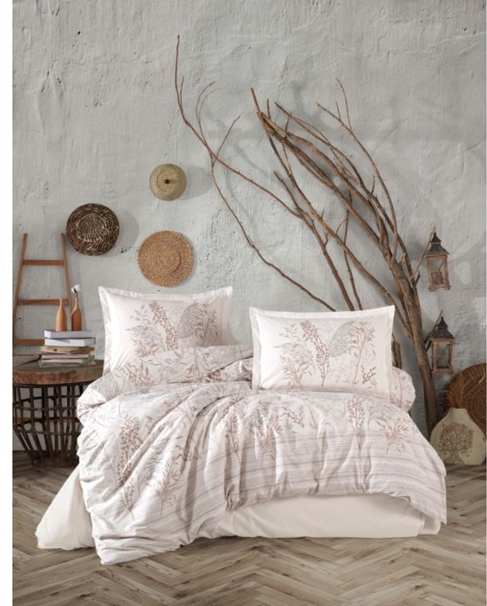 Lavella Gulay Dekbedovertrekset - 4-delig - Katoen - 200x220 cm