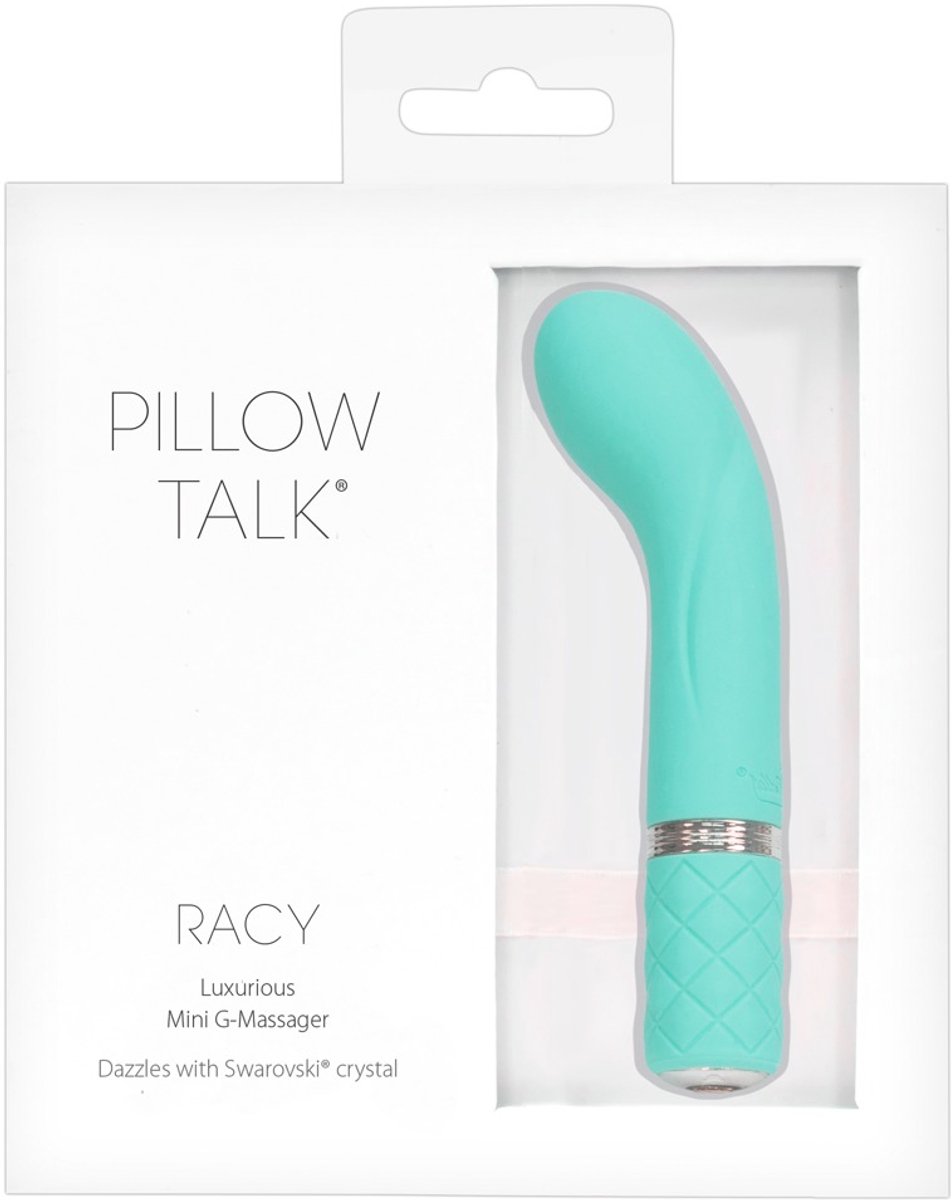Pillow Talk Oplaadbare Mini Vibrator Racy - mintgroen