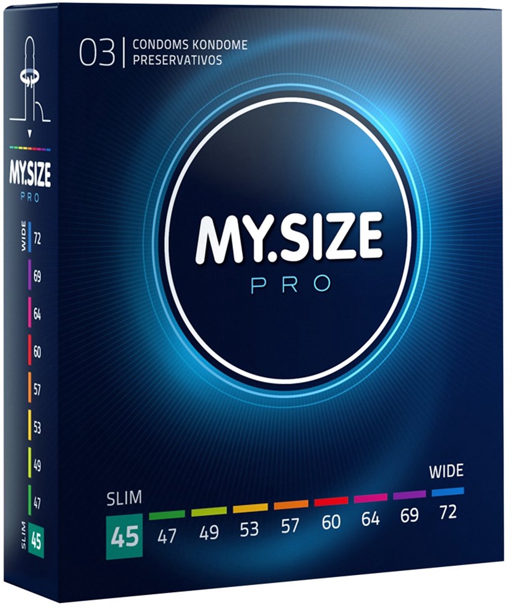 My.Size Pro Condooms - 45 mm 3 stuks