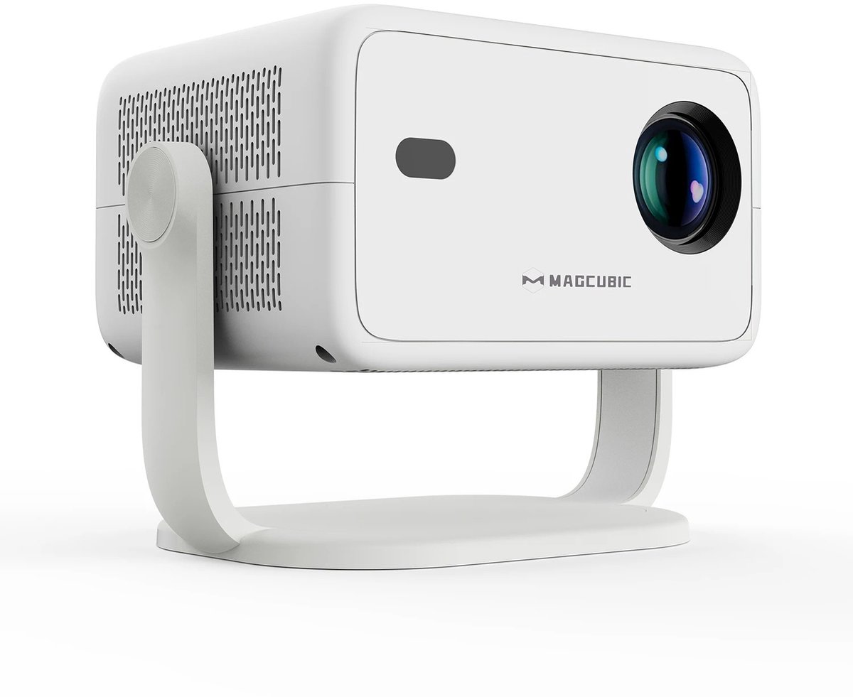 House of Balance Vision360 Pro Beamer – Full HD Mini Beamer 1080P – 650 ANSI – Projector 8K – Android – WiFi 6 & Bluetooth – Auto Focus & Keystone – 360° Draaibaar – 40-300 inch