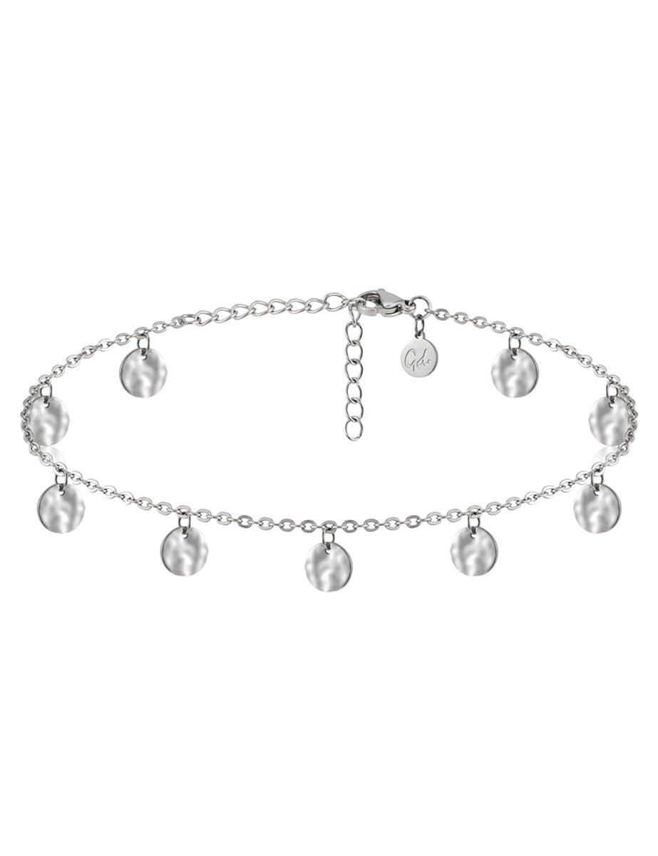 good.designs Voetketting met negen muntjeshangers