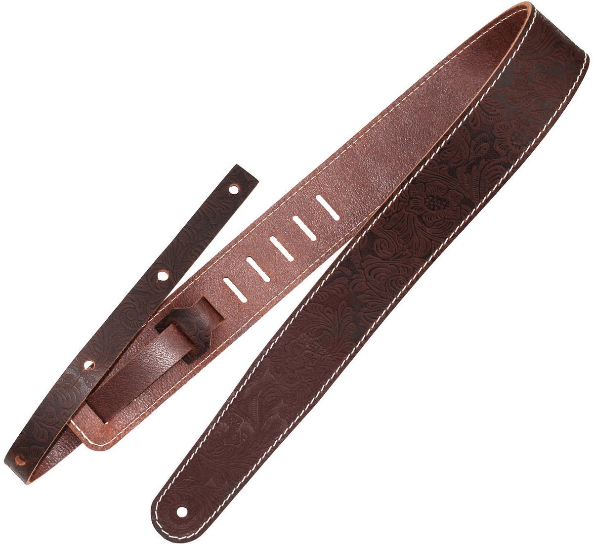 Richter 1490 Raw II Contour Western Rose Brown gitaarband