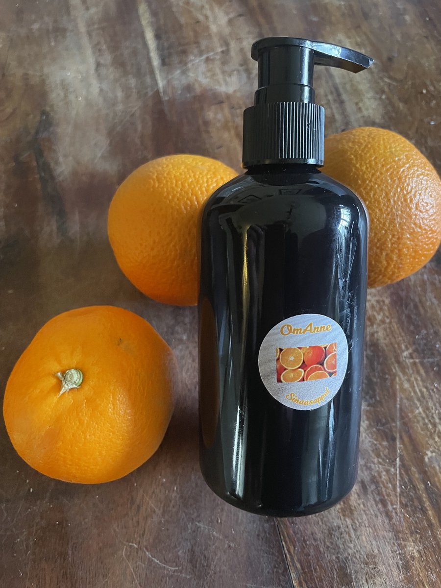 Conditioner Vloeibaar Sinaasappel 500 ml. Puur Natuur !! van OmAnne Prijs Inclusief Verzenden !!