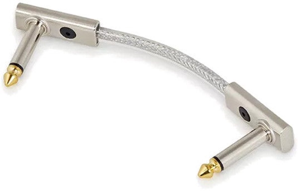RockBoard Sapphire Series Flat Patch Cable transparant 5 cm