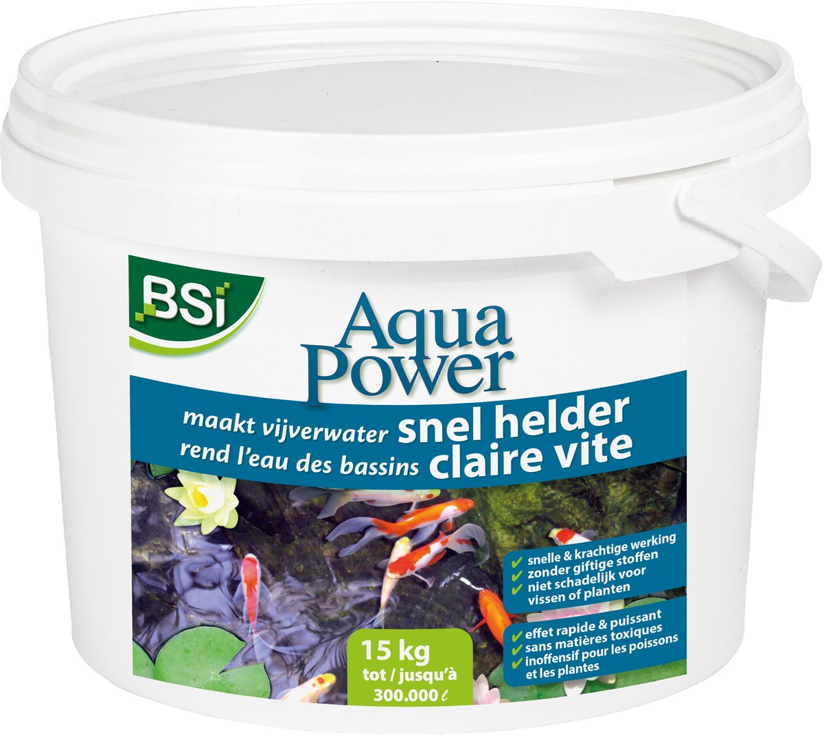 BSI - Aqua Power - Maakt vijverwater helder - 5 kg