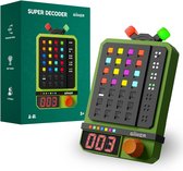 GiiKER Super Decoder - Jeu de décryptage de codes électroniques | 600 niveaux | Puzzle de couleurs à 4 chiffres | Mode Solo et Duo | Casse-tête portable pour Enfants et Adultes