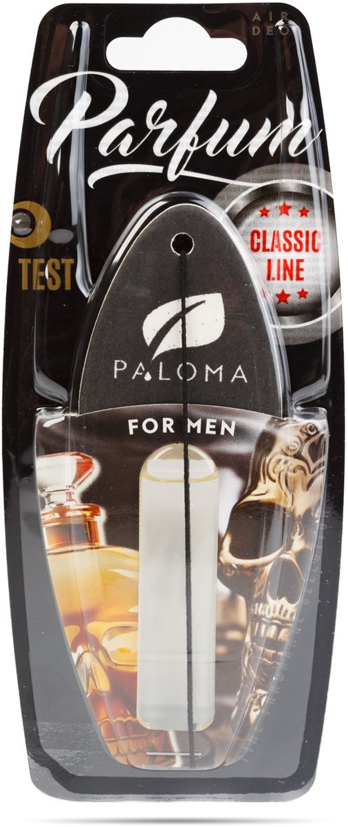 Auto Luchtverfrisser Liquid – For Men Geur – 5 ml – Werkt tot 1 Maand – Langdurige Vloeibare Geurverspreiding voor Auto Interieur [P10164]