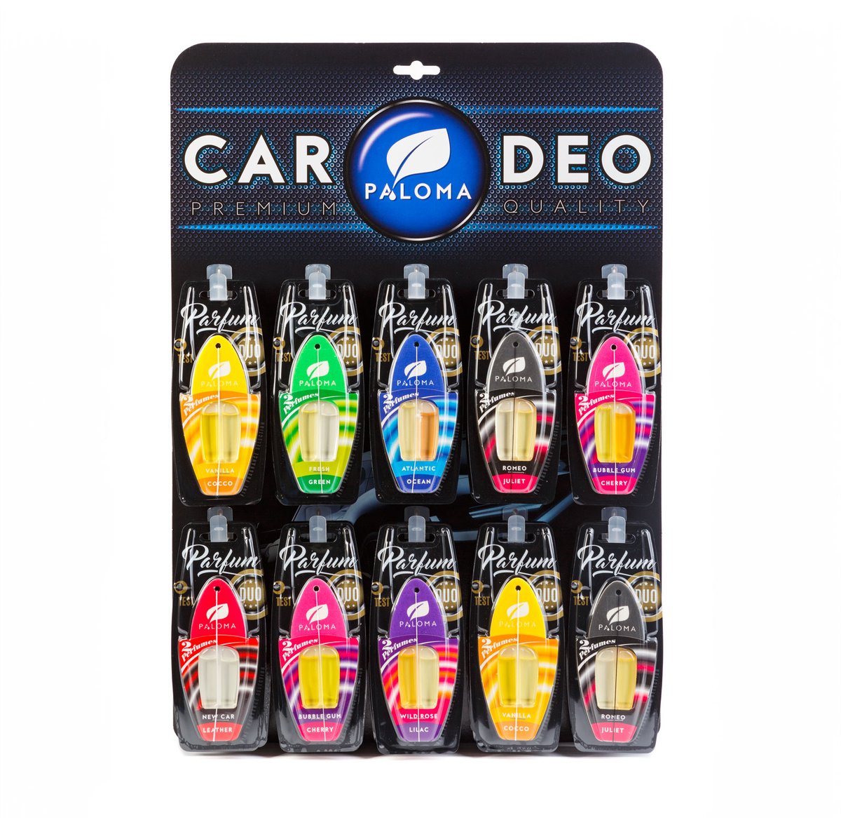 Auto Luchtverfrisser Assortiment Display - Verkoopdisplay - Voordeelpakket [P07806N]