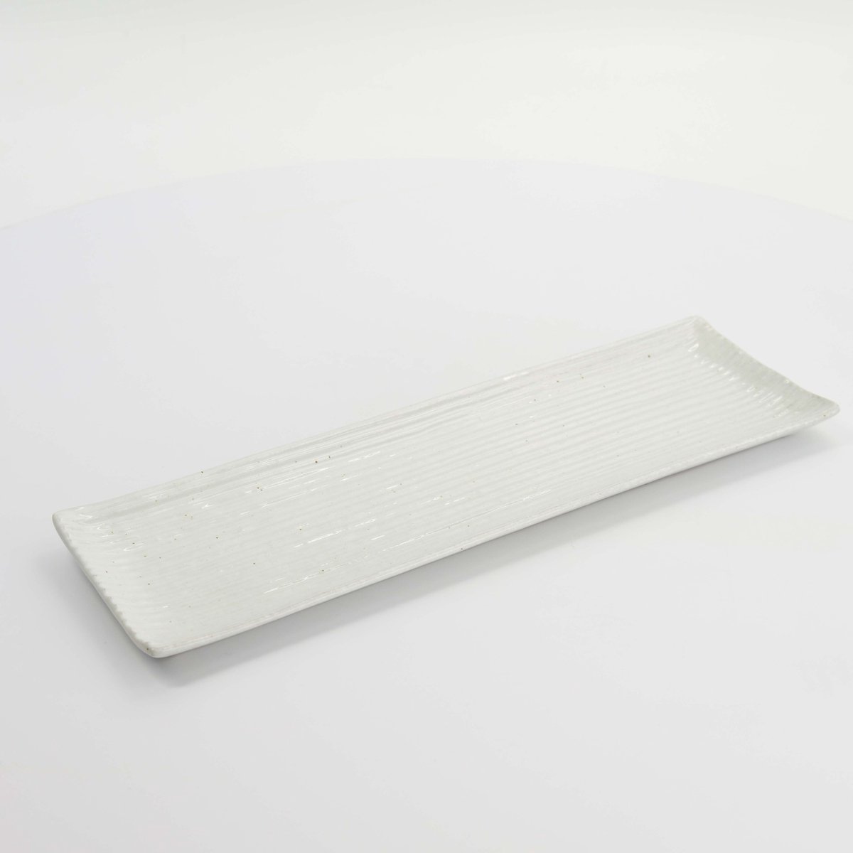 Wit Rechthoekig Serveer Bord - Large Plates - 33.2 x 10.5cm
