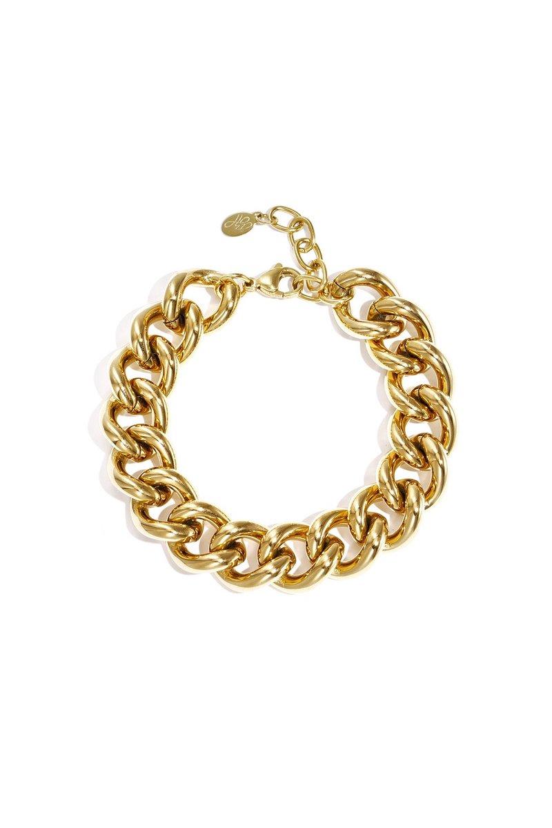 Statement schakelarmband