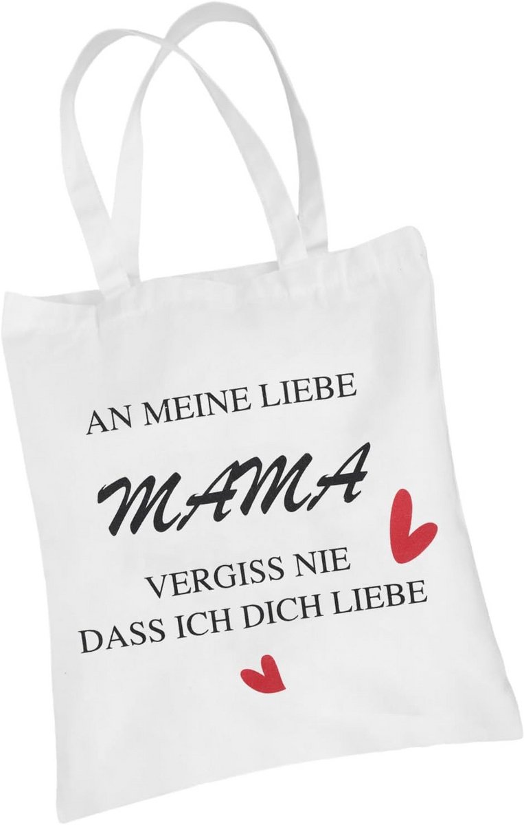 Duurzame Katoenen Jute Shopper met Opdruk - Ideaal als Cadeau