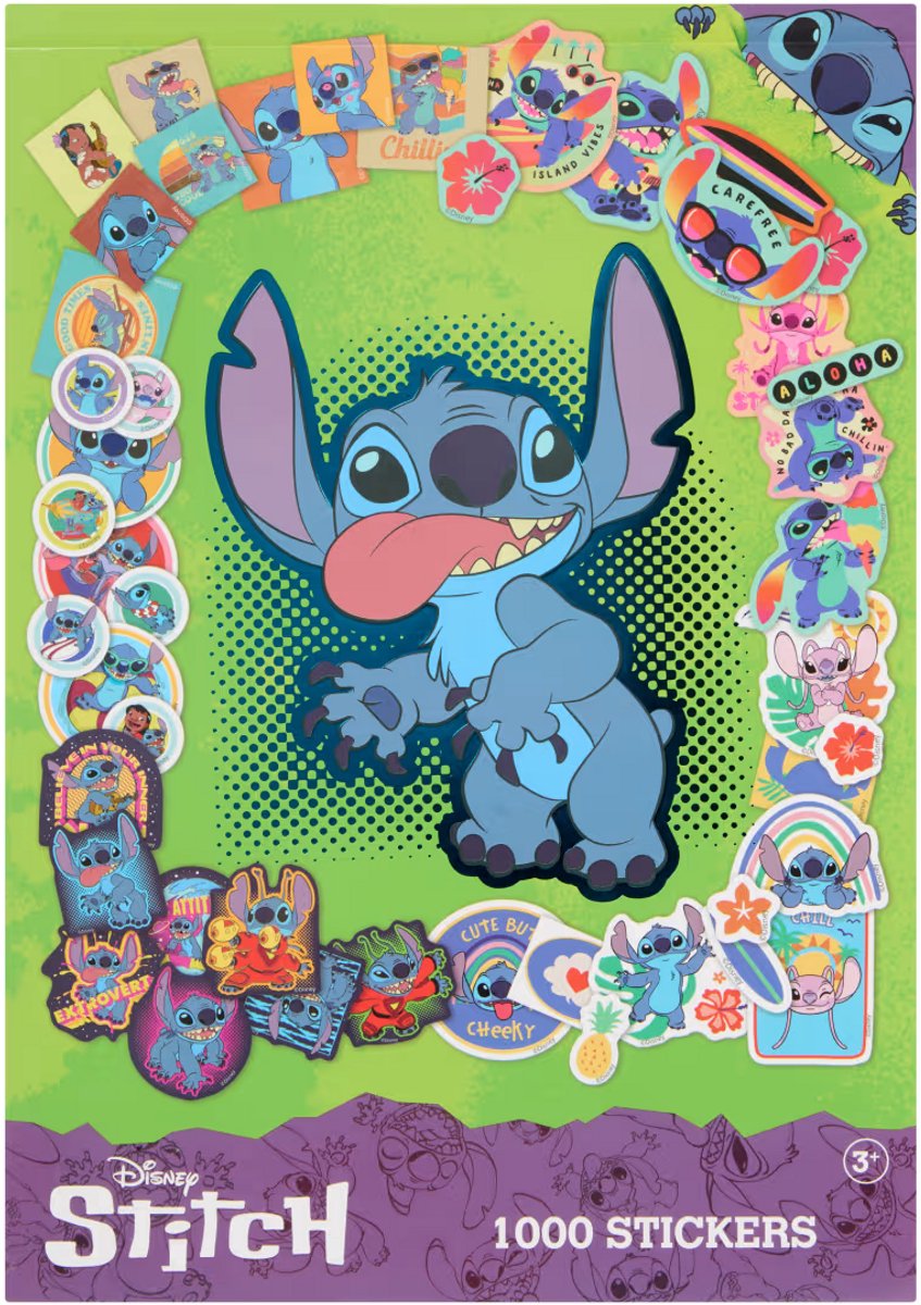 Stickerboek 20 vel "Stitch"