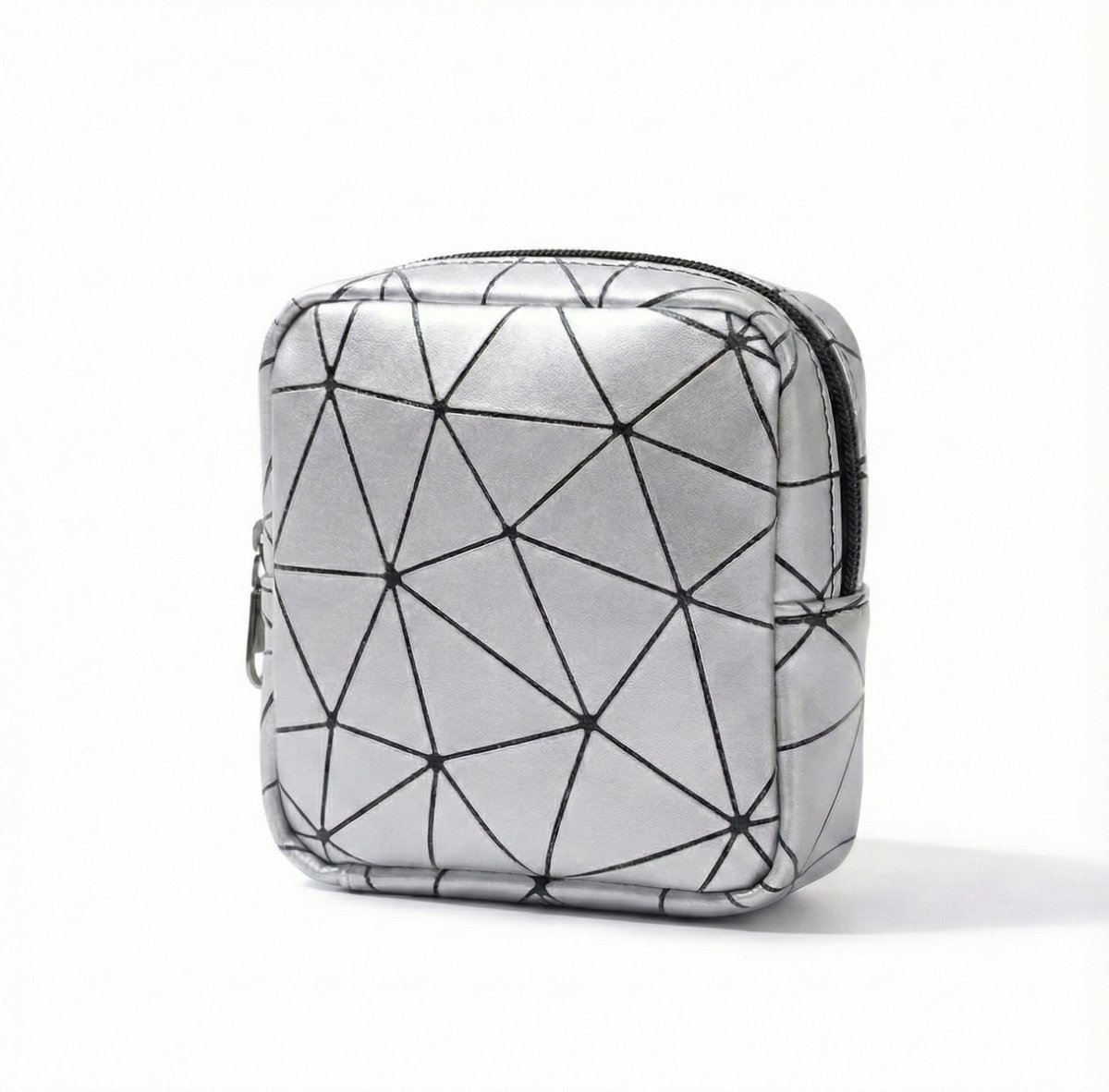 Consumerce® Luxe Maandverband Tasje - Zilver – Etui – Tampon Doosje
