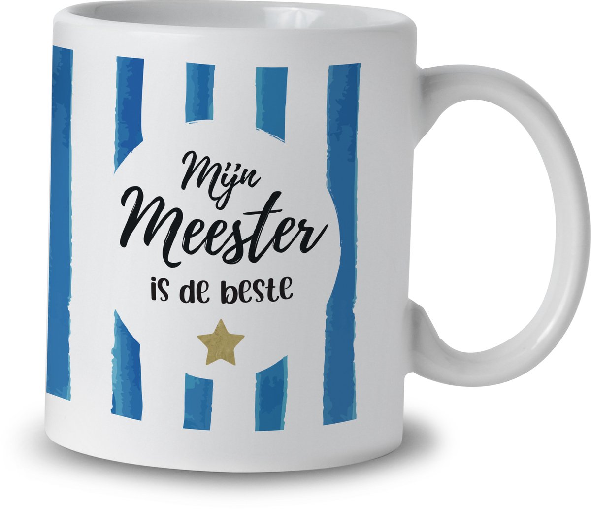Mok – Meester – Keramiek – 325 ml – Cadeau