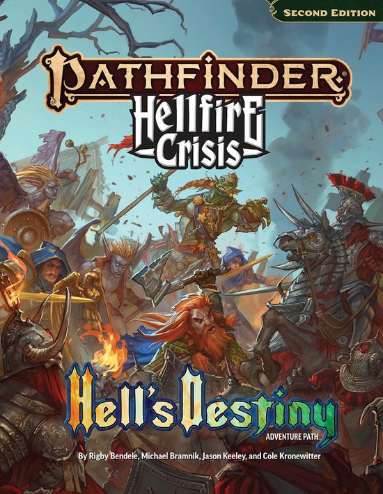 Pathfinder Second Edition (PF2E)- Pathfinder Hell's Destiny  ... - cover