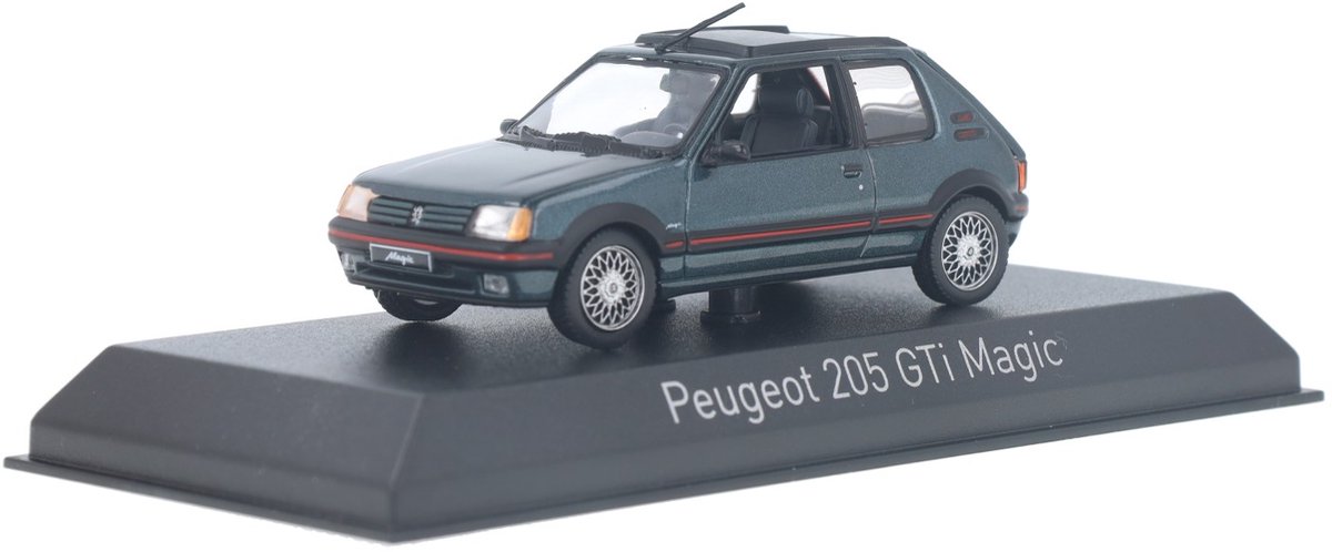 Peugeot 205 1.9 Magic 1990 Sorrento Groen Modelauto 1/43 Norev