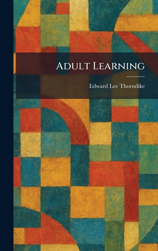 Adult Learning - cover