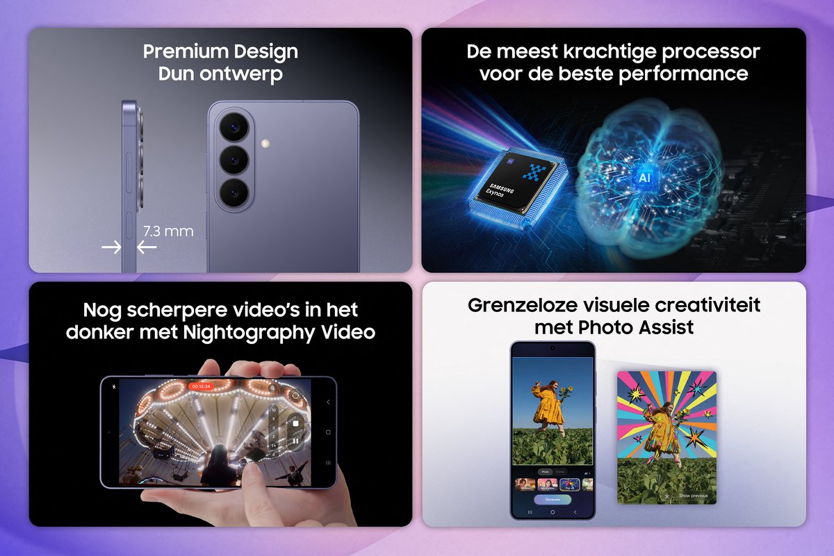 Samsung Galaxy S26 Plus - 512GB - Black + 1 jaar extra garantie – foto 3
