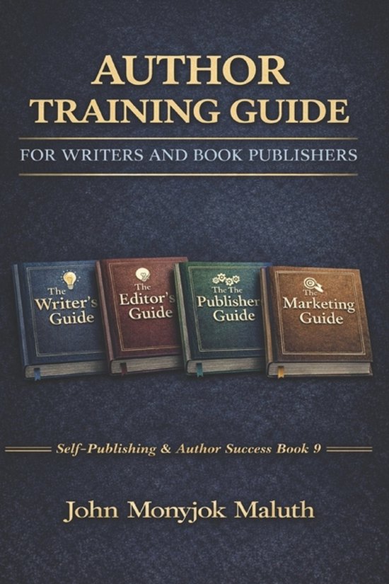 Self-Publishing & Author Success- Author Training Guide - cover