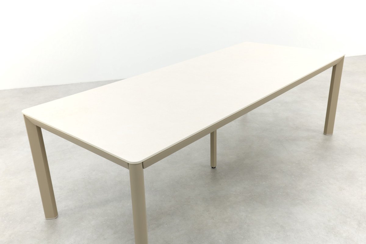 Hartman Kyra table à manger de jardin 240x100 cm - Latte