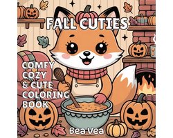 Fall Cuties Comfy, Cozy & Cute Coloring Book