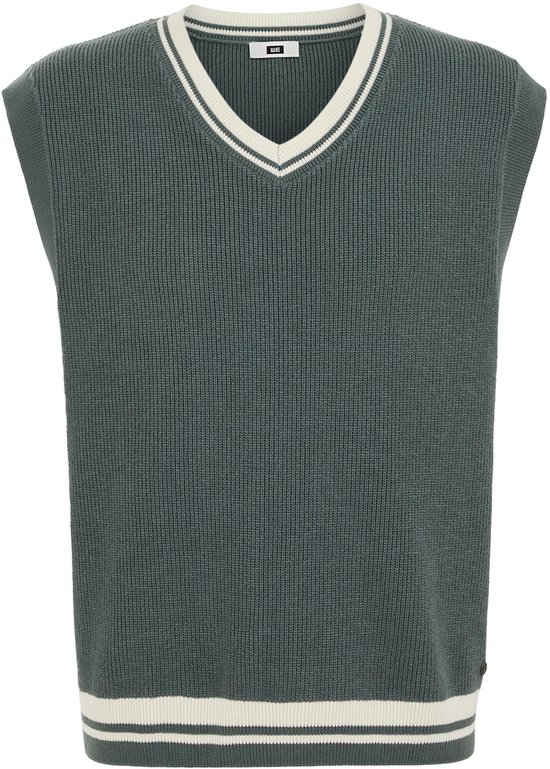 WE Fashion Spencer homme coupe regular avec contraste et structure