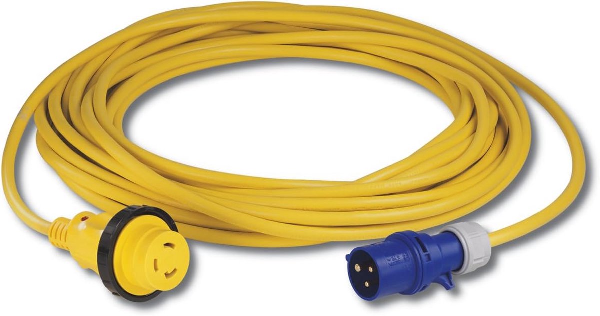 Verlengkabel voor Stroomverbinding 16A 230V 15 Meter