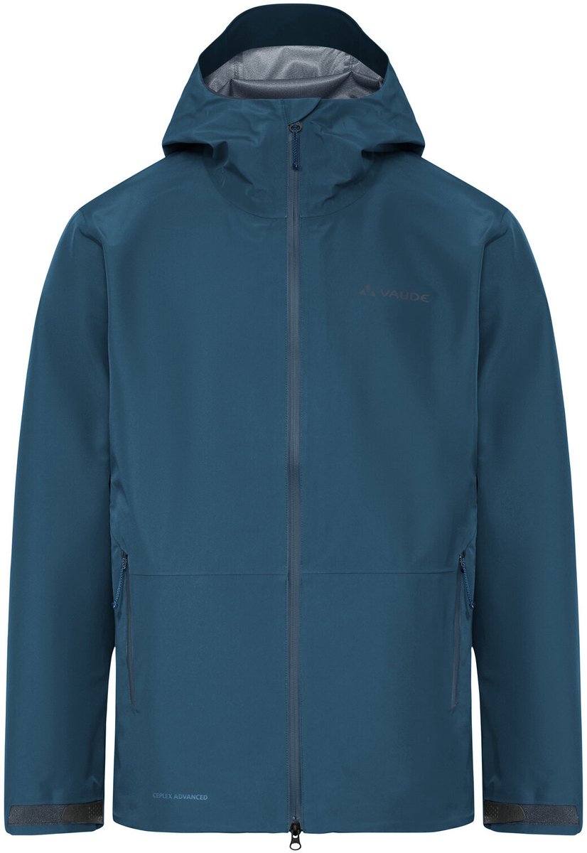 VAUDE Elope 3L jas, hardshell jas, heren outdoor sportjasjes, waterdicht, winddicht, hardshell, capuchon, regular pasvorm