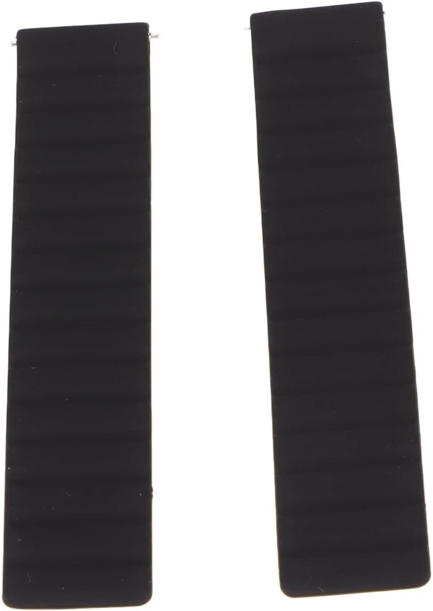 Magnetische Siliconen Horlogeband 20mm Universeel met Sterke Magneetsluiting
