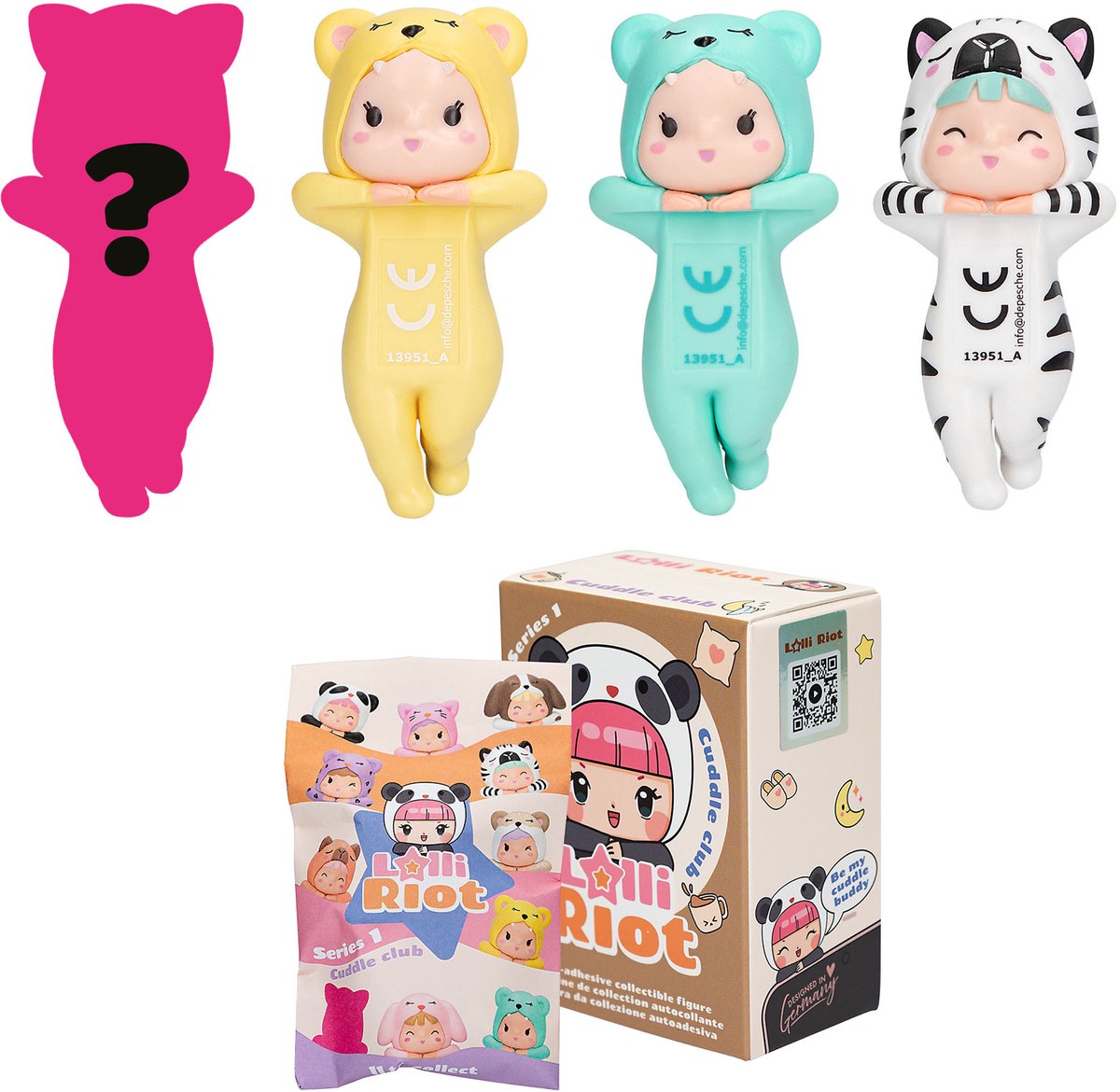 Depesche - PENfection x Lolli Riot verzamelfiguren - serie 1 - 1 stuk