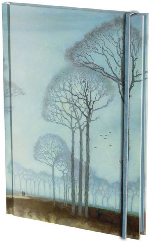 Notitieboek A5, harde kaft: Bomenrij, Jan Mankes, Museum More