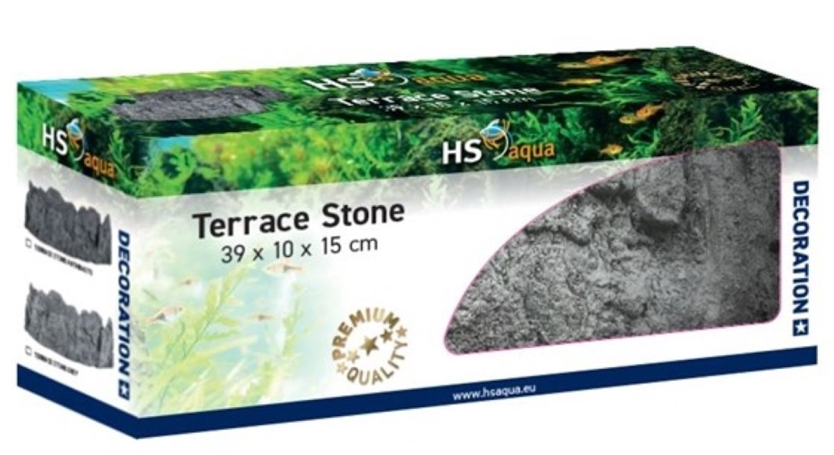 HS Terrassteen antraciet 39x10x15 cm