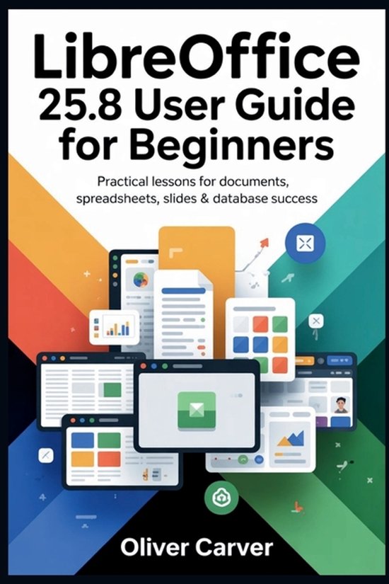 LibreOffice 25.8 User Guide for Beginners - cover