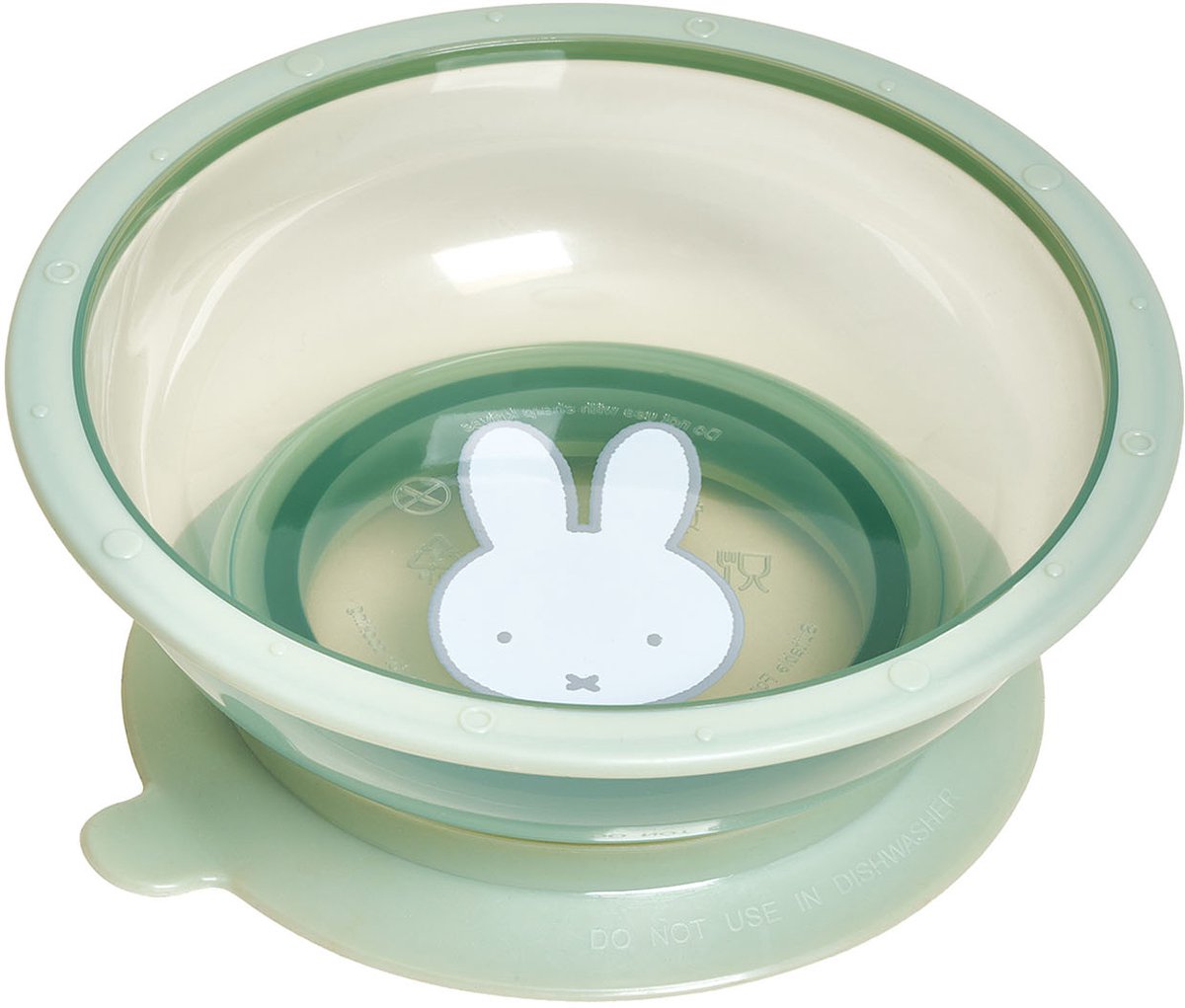 Nijntje Zuignap Kom - 16 cm - Groen